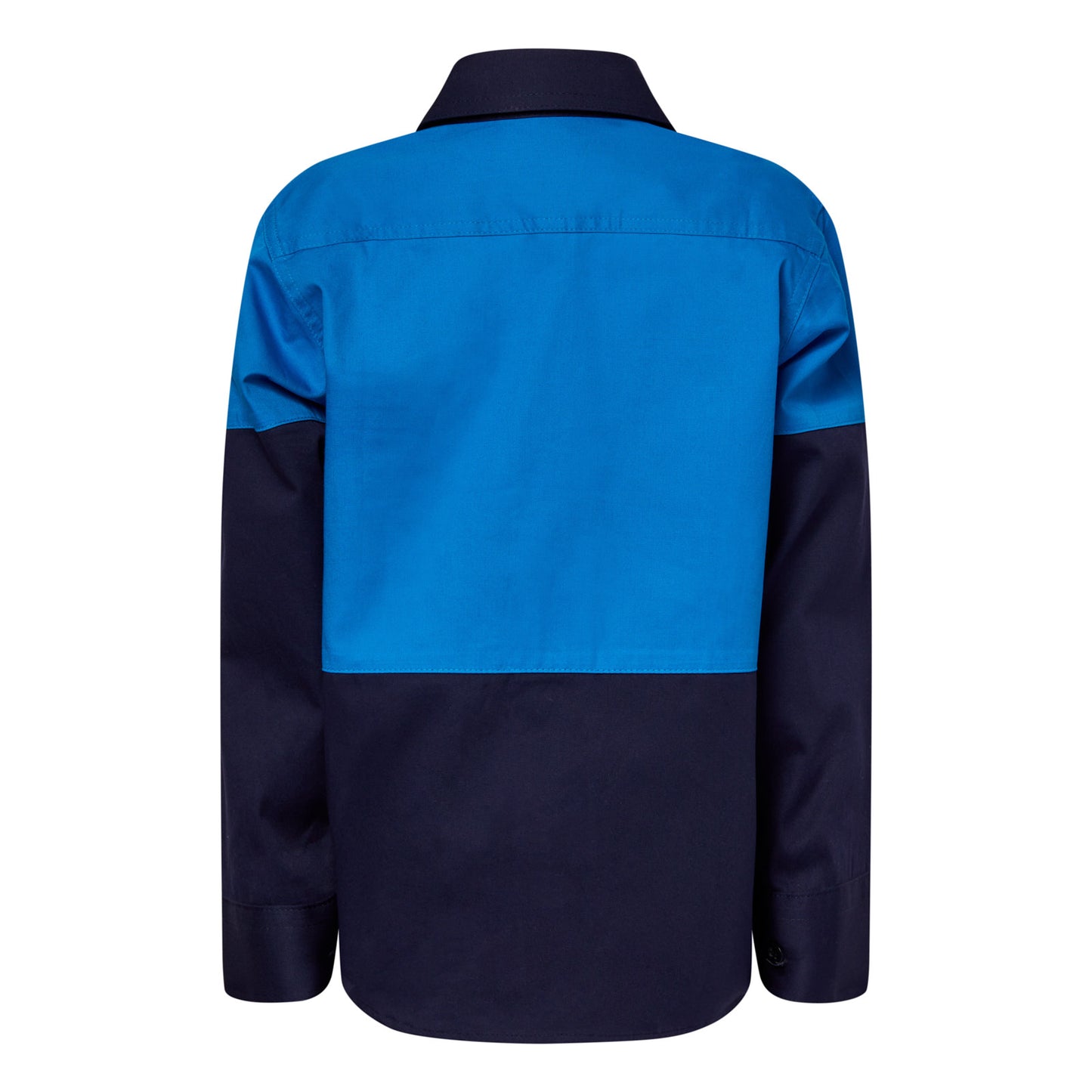 Workcraft Kids Hi Vis Cotton Shirt-ls  (WSK128)
