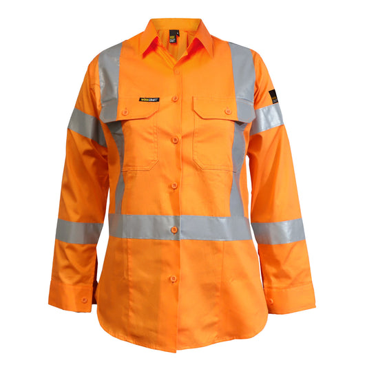 Workcraft Ladies Nsw Rail Xpattern Shirt (WSL509)