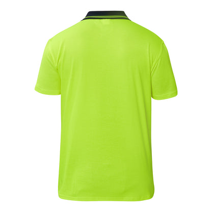 Workcraft Hivis Cotton Back Polo- Ss  (WSP401)