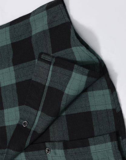 Winning Spirit Unisex Classic Flannel Plaid LS Shirt (WT11)