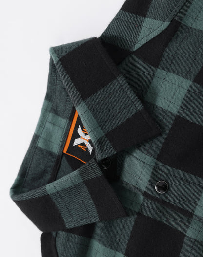Winning Spirit Unisex Classic Flannel Plaid LS Shirt (WT11)