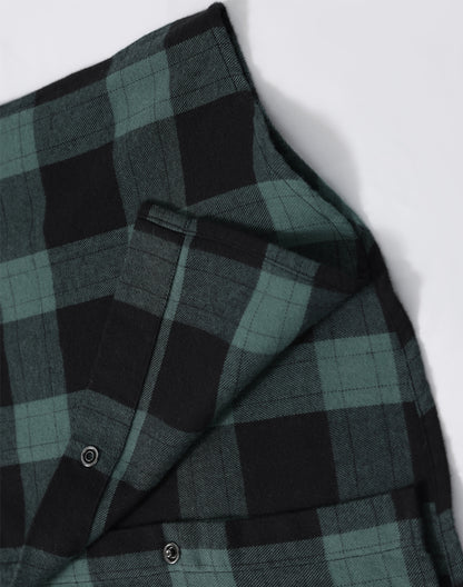 Winning Spirit Unisex Classic Flannel Plaid LS Shirt (WT11)