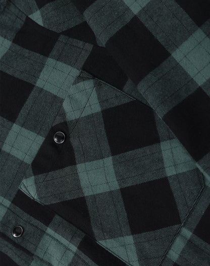 Winning Spirit Unisex Classic Flannel Plaid LS Shirt (WT11)