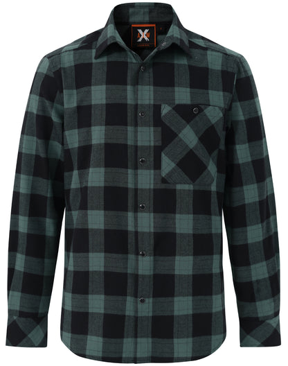 Winning Spirit Unisex Classic Flannel Plaid LS Shirt (WT11)