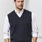 Biz Collection Mens Woolmix Kint Vest (WV6007)