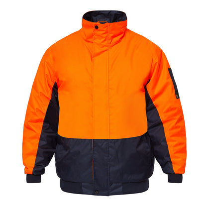 Workcraft Hivis Bomber Jacket  (WW9012)