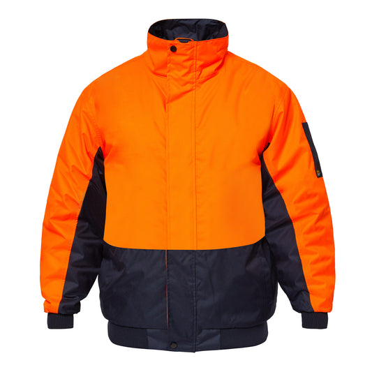 Workcraft Hivis Bomber Jacket  (WW9012)