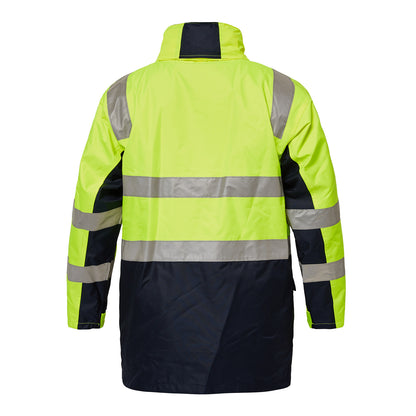 Workcraft Hi Vis Jacket With Tape (WW9015)