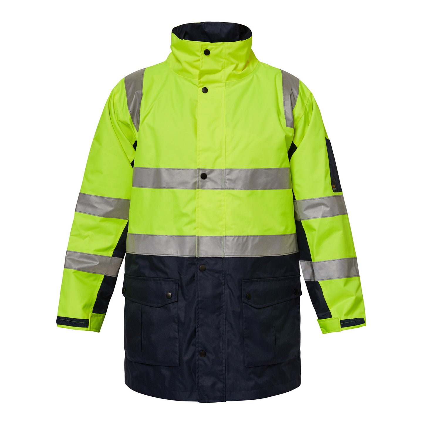Workcraft Hi Vis Jacket With Tape (WW9015)
