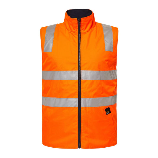 Workcraft Hi Vis Reversible Vest -Tape (WW9023)
