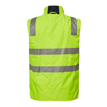 Workcraft Hi Vis Reversible Vest -Tape (WW9023)