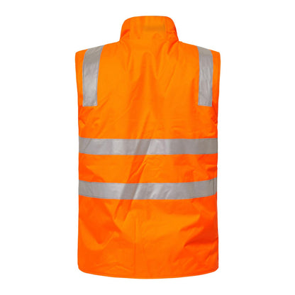 Workcraft Hi Vis Reversible Vest -Tape (WW9023)
