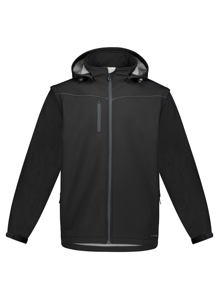 Syzmik Unisex Hi Vis Full Zip Stretch Taped Hoodie (ZJ263)