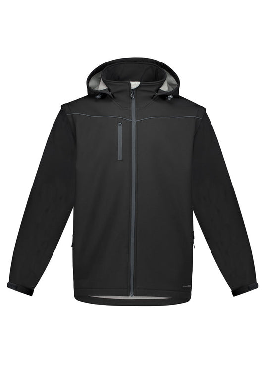 Syzmik Unisex Hi Vis Full Zip Stretch Taped Hoodie (ZJ263)