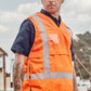 Syzmik Unisex Hi Vis NSW Rail Vest (ZV697)