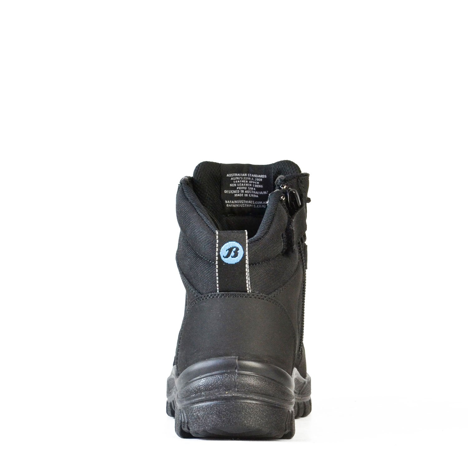 Bata Zippy Zip/Lace Safety Boot (804-66641)