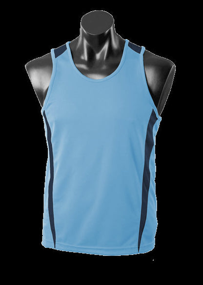 Aussie Pacific Eureka mens singlet 2nd ( 11 Colour ) (1104)