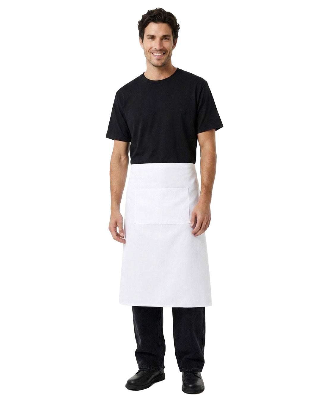 Ramo Long Waist Apron - 100% Cotton Canvas (AP402L)