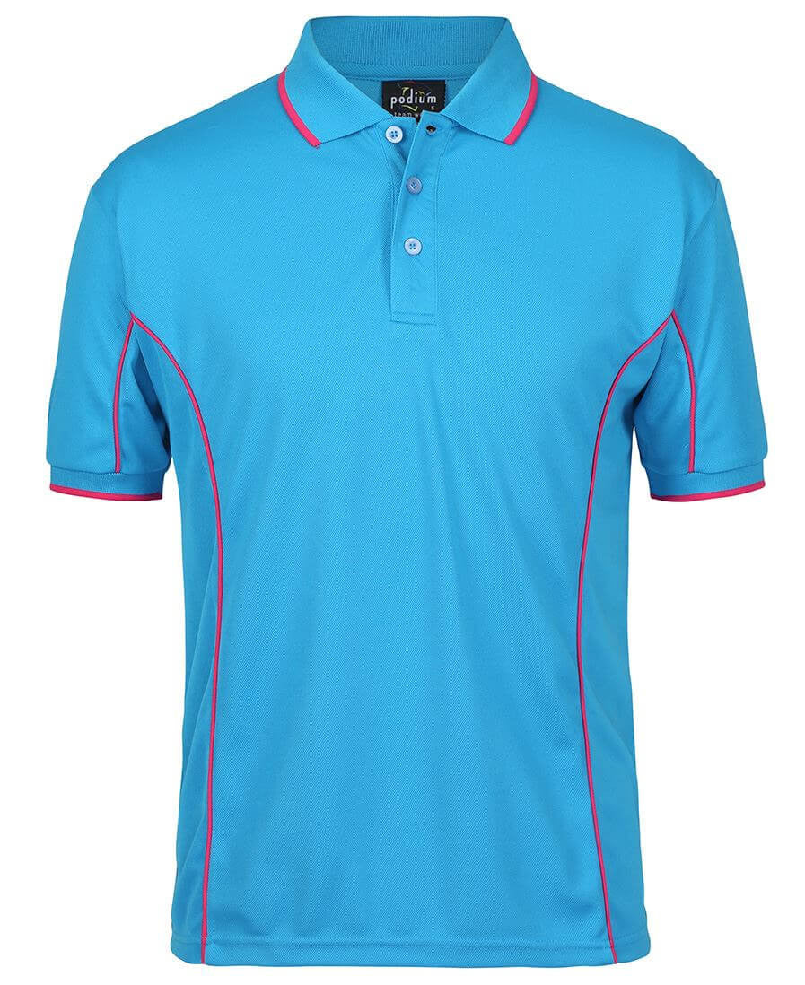 JBs Wear Adults  Short Sleeve Piping Polo  (7PIP)