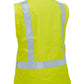 Bisley Women's Taped Hi Vis 5 In 1 Rain Jacket (BKL6975)