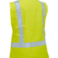 Bisley Women's Taped Hi Vis 5 In 1 Rain Jacket (BKL6975)