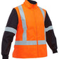 Bisley Women's Taped Hi Vis 5 In 1 Rain Jacket (BKL6975)