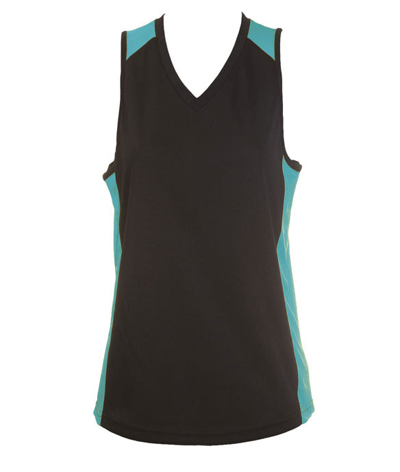 Aus Spirit Olympikool Ladies Singlet 1st (10 Colour) (220)