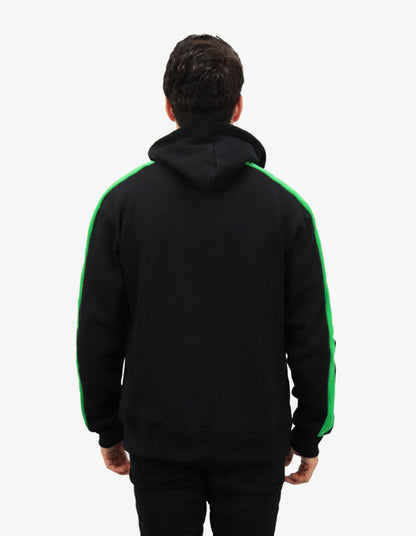 Be Seen Adults Three Toned Hoodie With Contrast (BSHD11)