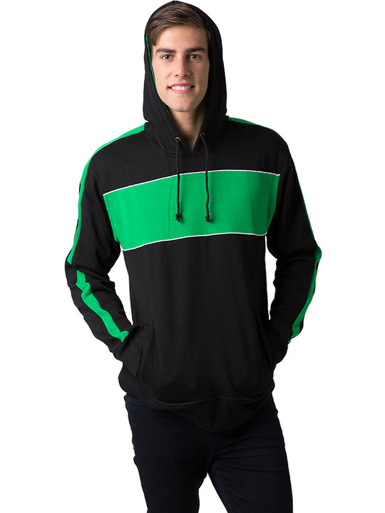 Be Seen Adults Three Toned Hoodie With Contrast (BSHD11)
