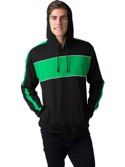 Be Seen Adults Three Toned Hoodie With Contrast (BSHD11)