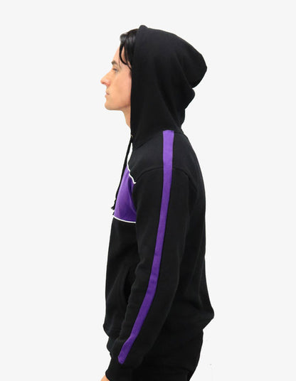 Be Seen Adults Three Toned Hoodie With Contrast (BSHD11)
