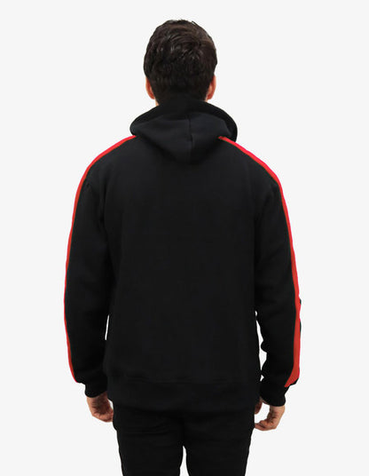 Be Seen Adults Three Toned Hoodie With Contrast (BSHD11)