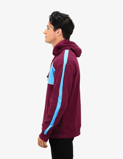 Be Seen Adults Three Toned Hoodie With Contrast (BSHD11)