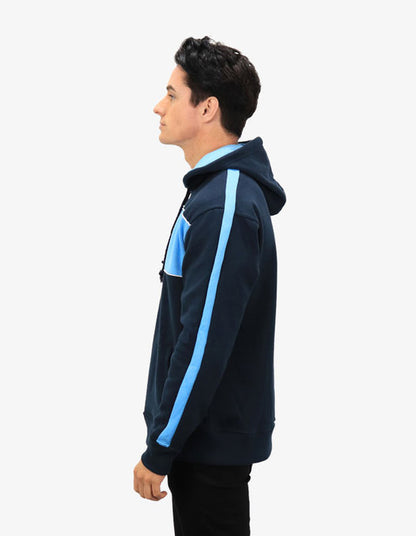 Be Seen Adults Three Toned Hoodie With Contrast (BSHD11)