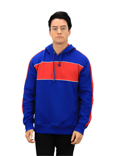 Be Seen Adults Three Toned Hoodie With Contrast (BSHD11)