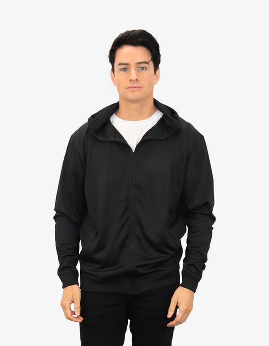 Be Seen Unisex Ultra Light Zip Hooded Hoodie (BSHD21)