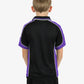 Be Seen Kids Polo Shirt With Striped Collar 1st( 7 Black Color ) (BSP16K)