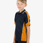 Be Seen Kids Polo Shirt With Striped Collar 3rd( 7 Navy Color ) (BSP16K)