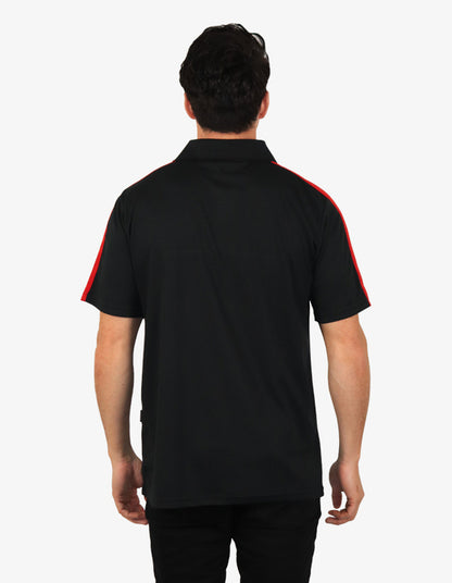 Be Seen Men's Polo With Contrast Shoulder (BSP2012)