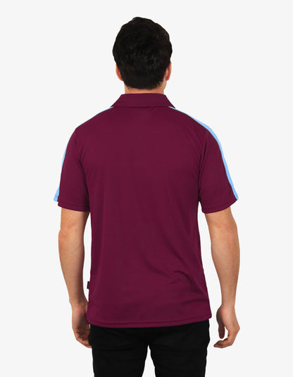 Be Seen Men's Polo With Contrast Shoulder (BSP2012)