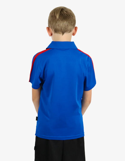 Be Seen Kids Polo With Contrast Shoulder (BSP2012K)