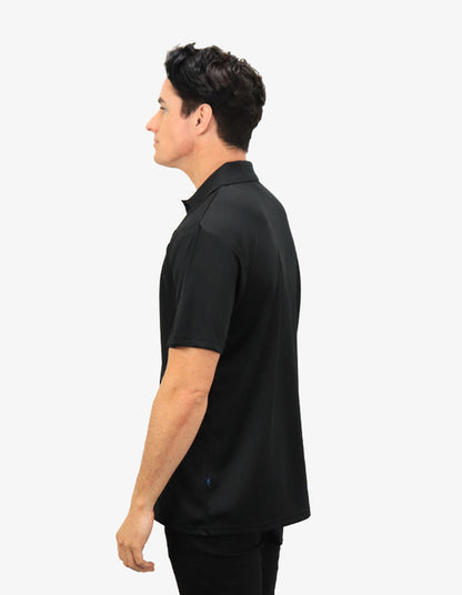 Be Seen Adults Polo Shirt With Contrast Side And Shoulder Panel (BSP2014)