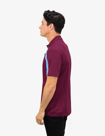Be Seen Adults Polo Shirt With Contrast Side And Shoulder Panel (BSP2014)