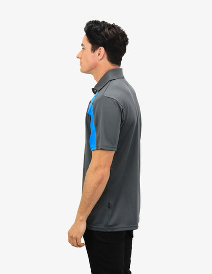 Be Seen Adults Polo Shirt With Contrast Side And Shoulder Panel (BSP2014)