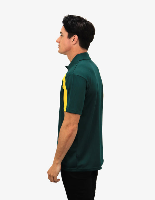 Be Seen Adults Polo Shirt With Contrast Side And Shoulder Panel (BSP2014)