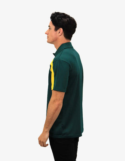Be Seen Adults Polo Shirt With Contrast Side And Shoulder Panel (BSP2014)