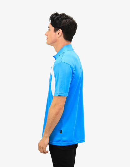 Be Seen Adults Polo Shirt With Contrast Side And Shoulder Panel (BSP2014)