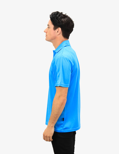 Be Seen Adults Polo Shirt With Contrast Side And Shoulder Panel (BSP2014)