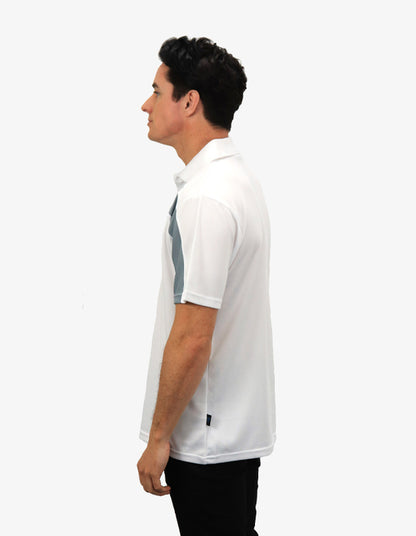 Be Seen Adults Polo Shirt With Contrast Side And Shoulder Panel (BSP2014)