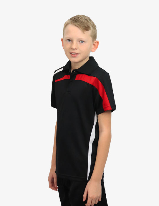 Be Seen Kids Micromesh Polo Shirt (BSP2014K)